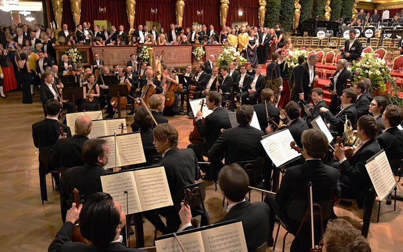 New Year in Vienna - classical art meets entertainment