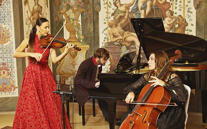 Mozart Ensemble Klaviertrio im Sala Terrena