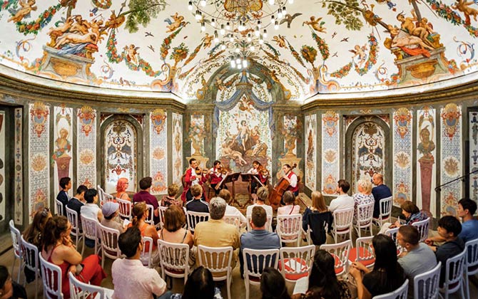 The Mozart Ensemble at the Sala Terrena