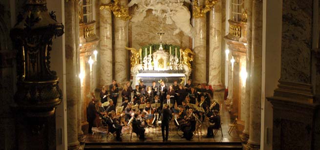 Mozart Requiem in der Wiener Karlskirche