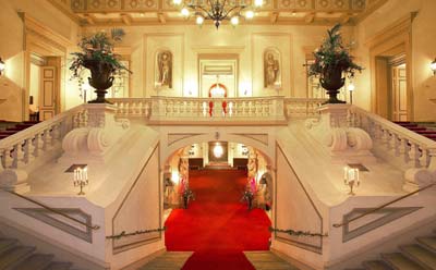 Main stairs at the Palais Auersperg