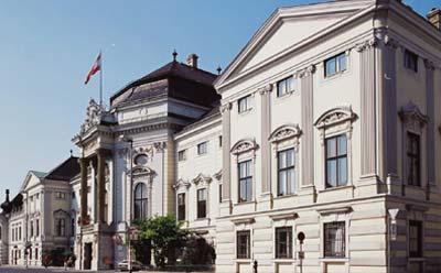 Palais Auersperg during day