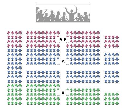 Sitzplan (symbolisch)