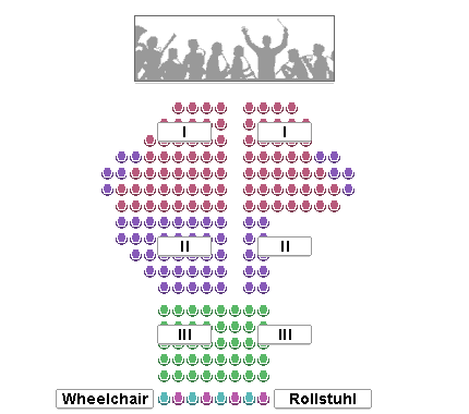 Sitzplan Vier Jahreszeiten in der Karlskirche