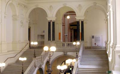 Stairs to the ceremonial hall